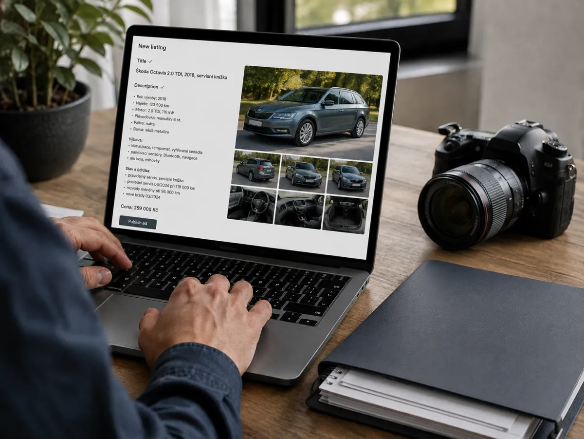 Jak napsat inzerát na auto, který prodá