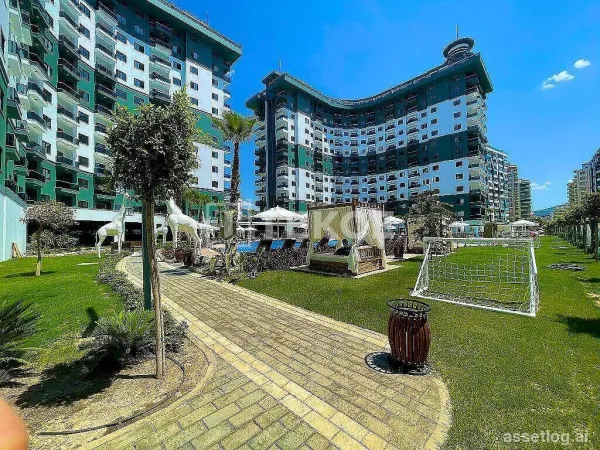 Furnished Property in a Hotel-Concept Complex in Alanya