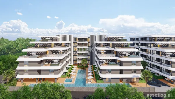 1-Bedroom Apartment with Communal Indoor Pool in Antalya