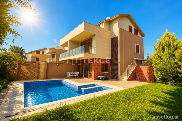 Villa with Pool Close to Golf Courses and Center in Belek