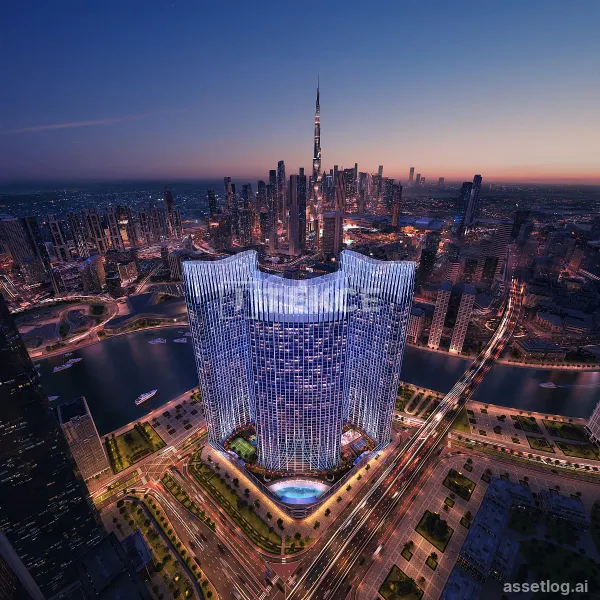 Burj Khalifa View 1-Bedroom Apartment in Business Bay Dubai