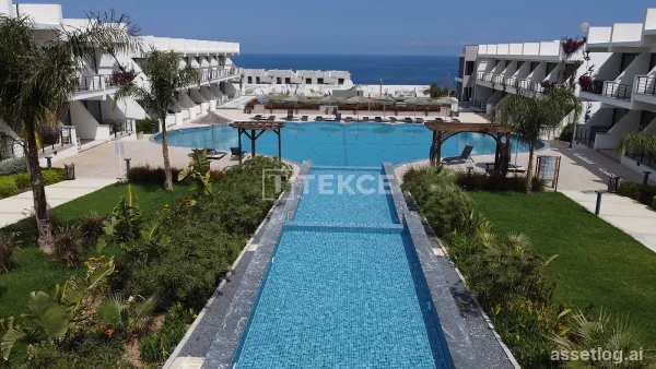 Furnished Studio Apartment in Pearl Island Project in Girne