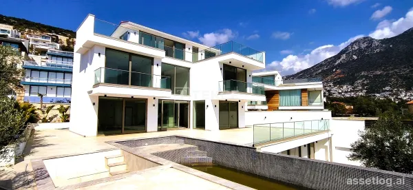 Panoramic Sea View 5-Bedroom Villa in Kalkan Antalya