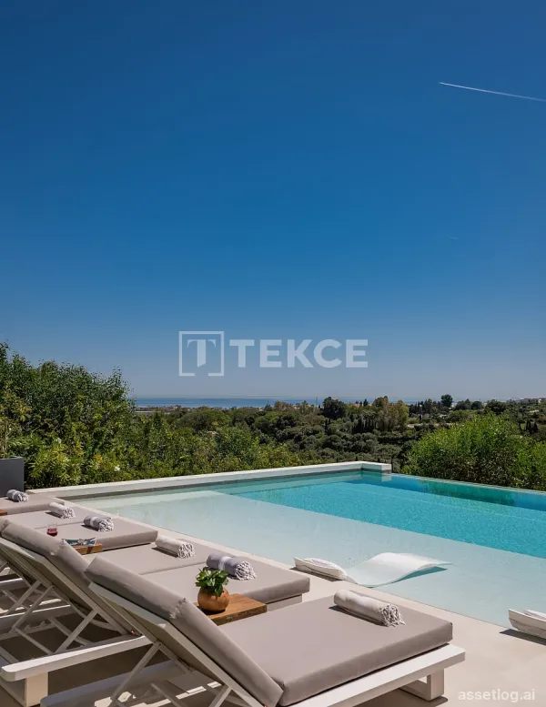Golf View Villa with Designer Kitchen Near Beach in Benahavís