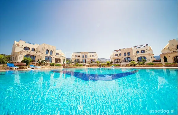 Houses in a Boutique Complex with Pool Near the Sea in Bahçeli Girne