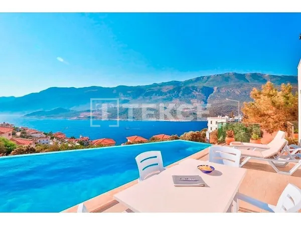 Furnished 2-Bedroom Villas for Investment in Antalya Kaş