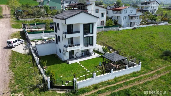 Detached Villa with Private Landscaping in Akköy