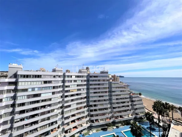 Apartmány s výhledem na pláž a moře v Calpe Alicante