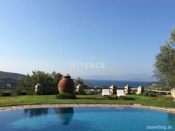 Sea View Special Design Country Houses in Bodrum