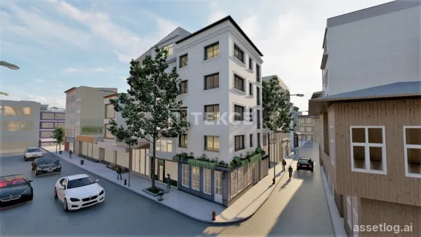 Apartment Building 200 Meters to The Coast in Istanbul