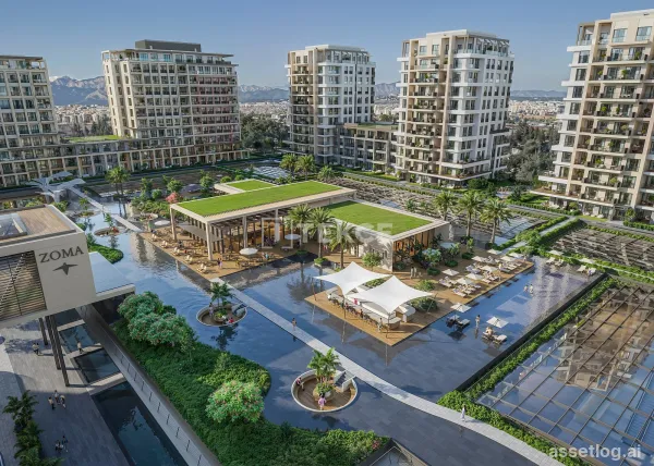 Live Rich in Antalya Apartments for Sale in Luviya Project
