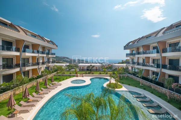 Apartments with Panoramic City Views in Kargıcak Alanya