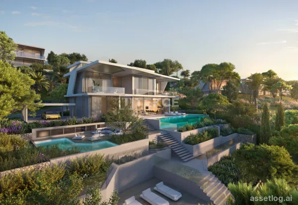Lamborghini Inspired Villas in Benahavis with Roomy Spaces