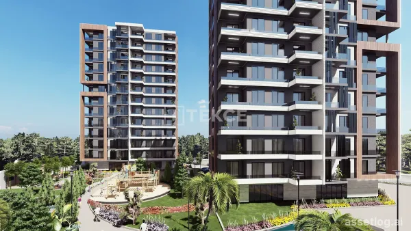 Sea-View Apartments in a Prestigious Complex in Mersin Ayaş