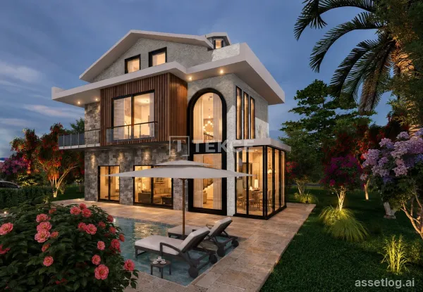 Stylish Homes with Pools and Gardens in Muğla Fethiye