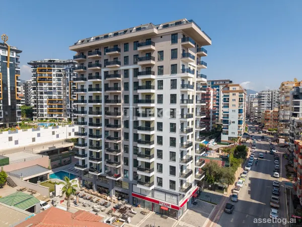 Apartments Close to Beach in Mahmutlar, Alanya, Turkey
