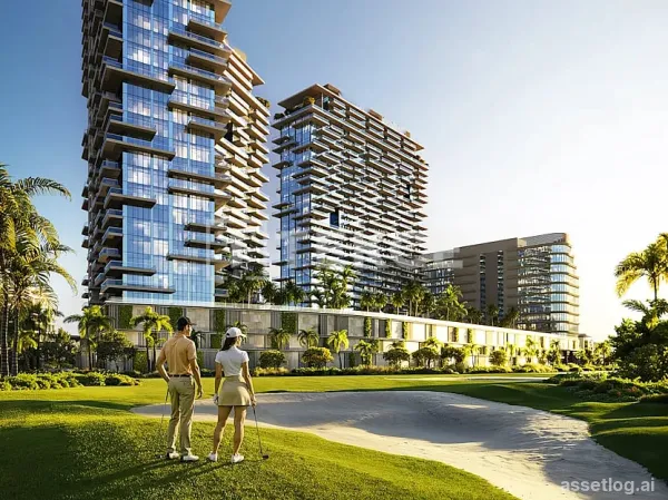 Exclusive Golf View Apartments Connected to Mall in Dubai