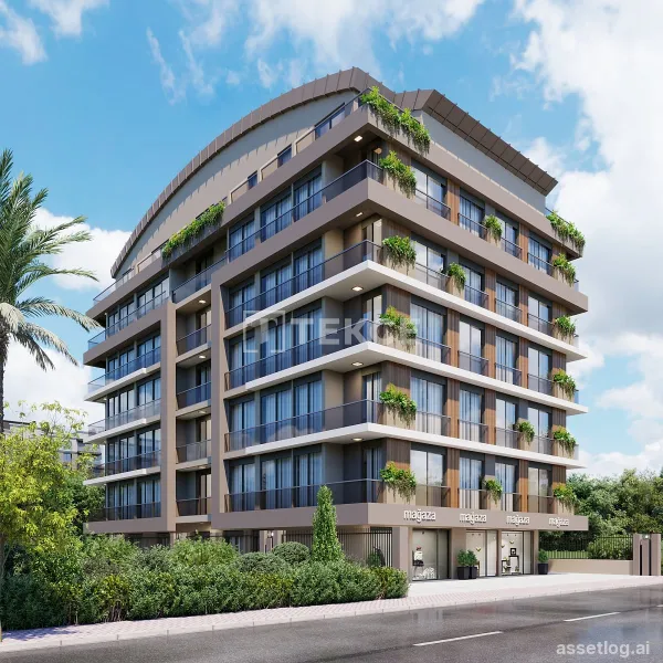 Apartments for Sale in Muratpaşa Antalya Near Tram Stop