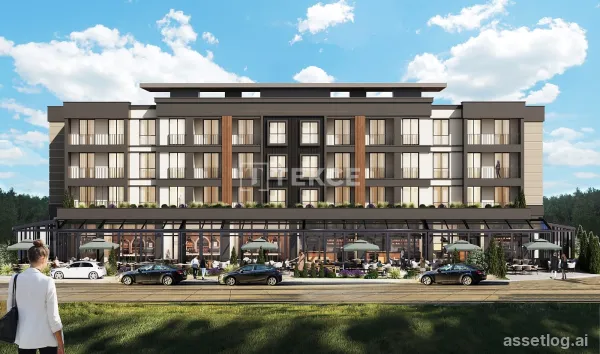 Apartments with an Indoor Pool Near Metro in İzmir Gaziemir