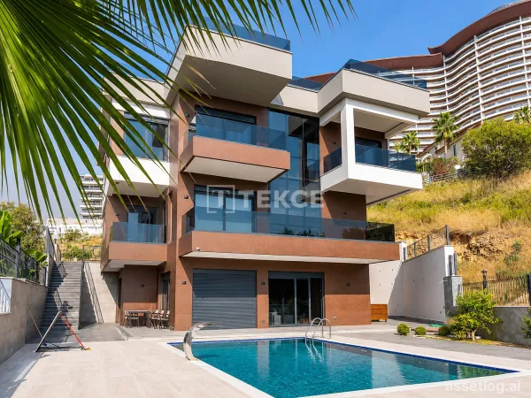 Luxury Designed Furnished Villa in Alanya Kargıcak