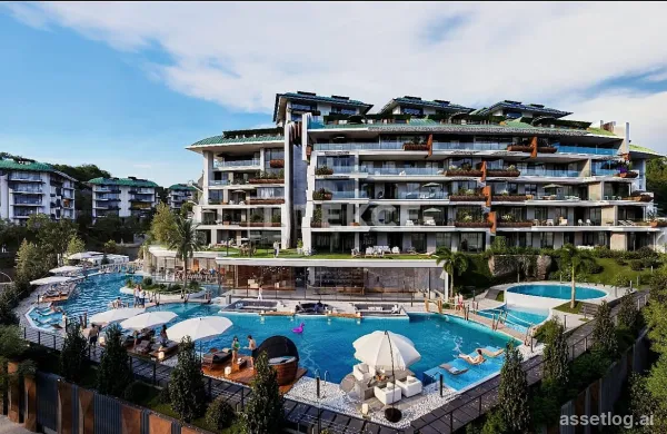 Bosphorus View Apartments in a Project in İstanbul Turkey