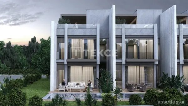 Villas with Pools and Elevators Near the Airport in Antalya Ermenek