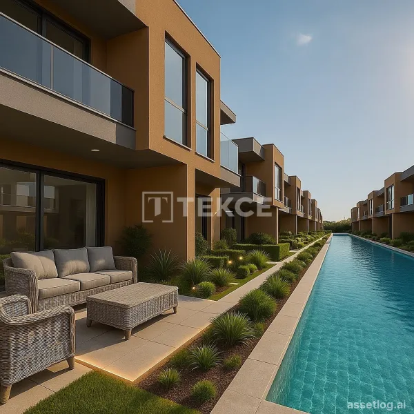 Semi-Detached Villas Near the Beach in Mersin Silifke