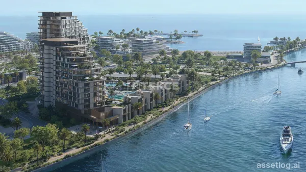 Waterfront Luxury Apartments with Canal Views in Mina Al Arab