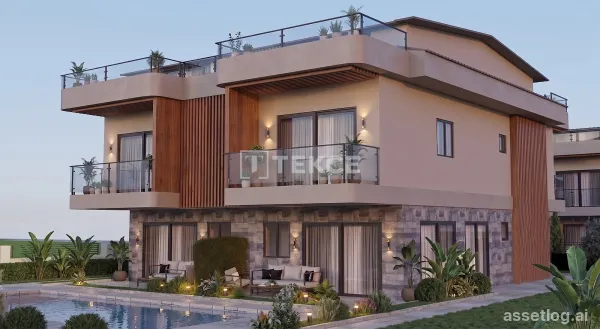 3-Bedroom Apartments with Shared Pool and Parking in Fethiye