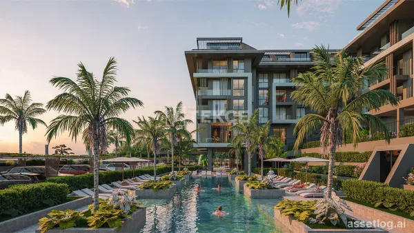 Apartments in a Secure Complex with Indoor Pool in Alanya Oba