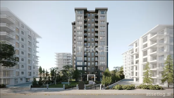 Flats Near the Shopping Mall and Metro in İstanbul Kadıköy