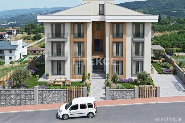 Unfinished Building with Bridge View in Kaytazdere, Yalova