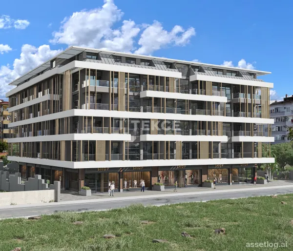 Offices in a Plaza Close to Mall in Central Oba Alanya