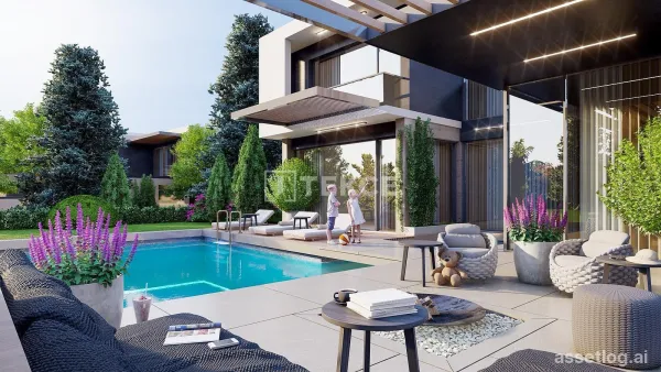 Brand-New 7-Bedroom Villas in a Project in Ankara
