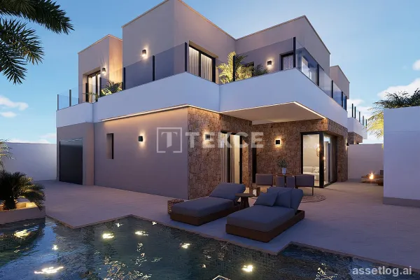 Detached Villas with Private Pool in San Pedro del Pinatar Murcia