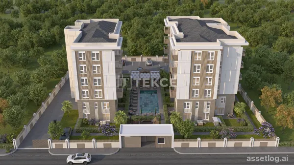 Installment Apartments Close to Transportation in Antalya Kepez
