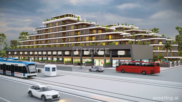 Elegant Apartments Near Tram and Amenities in Antalya