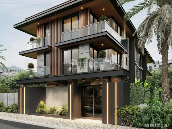 Apartments 50 m from Belediye Avenue in Konyaaltı Antalya