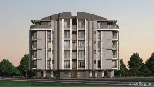 Sea View Apartments in Antalya Konyaaltı Liman Neighborhood