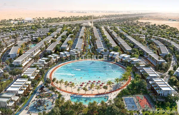 Double-Height Townhouses with Private Elevators in Dubai