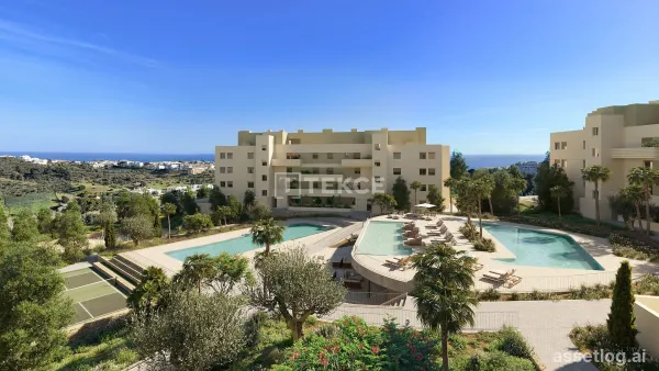 Nature-View Apartments with Wellness Facilities in Mijas Málaga