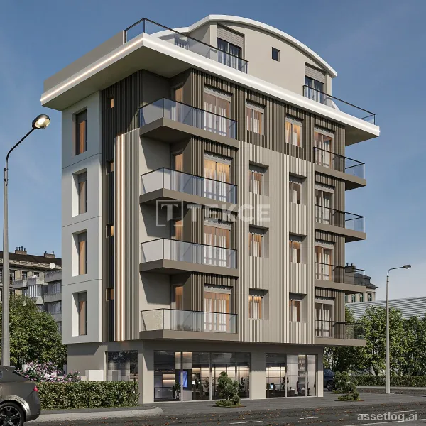 1-Bedroom Apartments in Prime Location in Antalya Muratpaşa