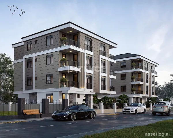 Apartments for Sale in a Complex with a Pool in Antalya Kepez