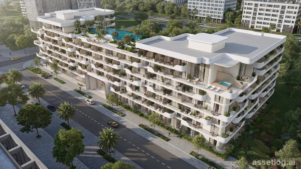 Unique Architecture Apartments in JVC Dubai in a Luxury Project