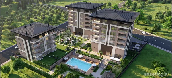 Apartments in a Complex with Smart Home Technology in Bursa