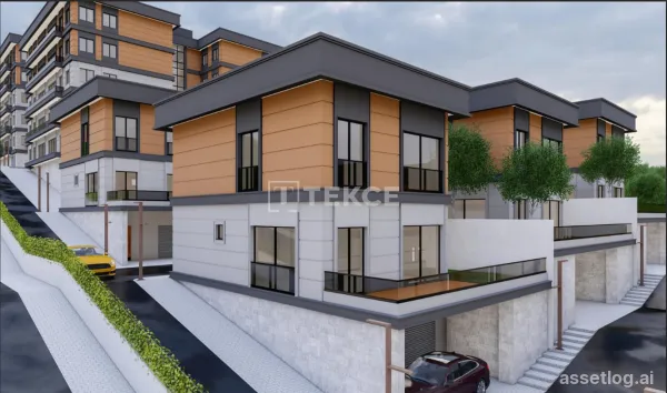 Spacious Villas Within a Project in Başakşehir Istanbul