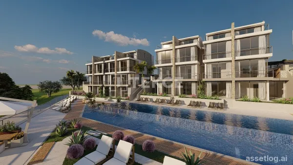 Sea View Apartments in a Complex in Kalkan Turkey
