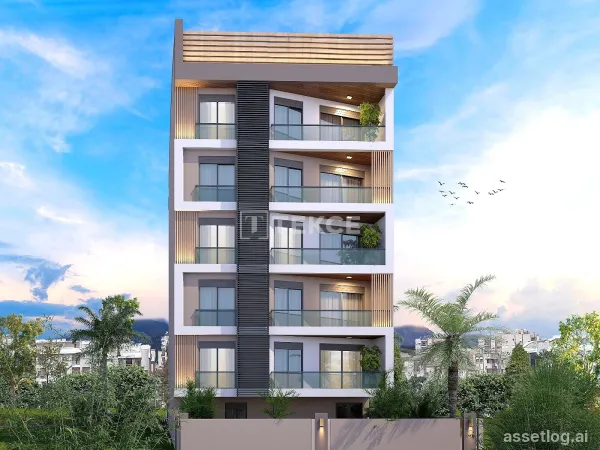 Elegant Flats Close to the Sea in Antalya Muratpaşa