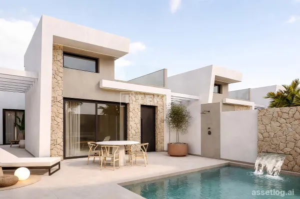 Contemporary Villas with Private Pool in Los Alcázares Murcia