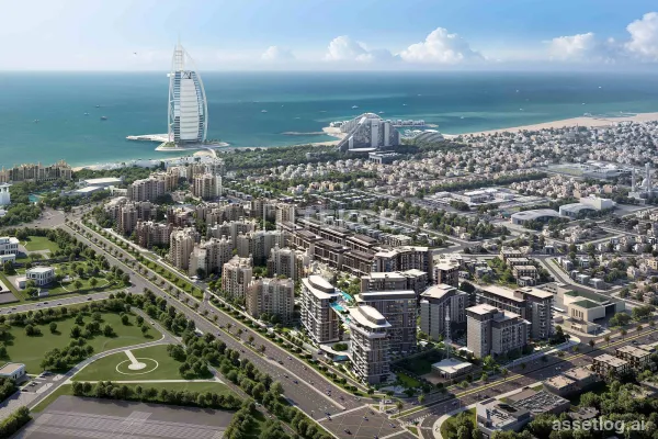 Elegant Flats for Sale in a Luxury Project with Pool in Dubai
